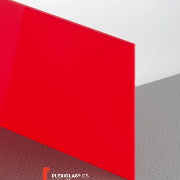 Plexiglas GS 3H25 piros (505) 4 / 2030×3050