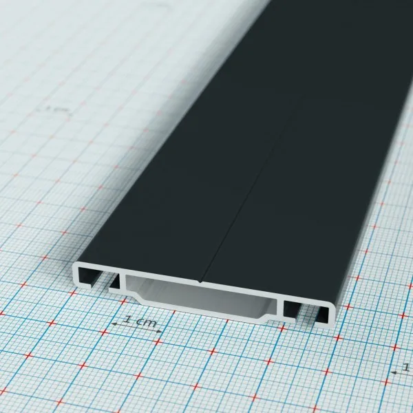 PolyfiX L51 leszorító profil antracit (RAL7016)