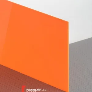 Plexiglas LED 2H41 narancs 3/ 2030×3050