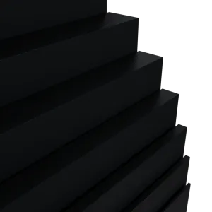 PE-HD (PE-HWU) extrudált fekete 2 / 1000×2000