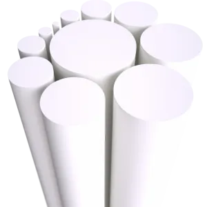 PTFE rúd fehér 10 / 1000 mm