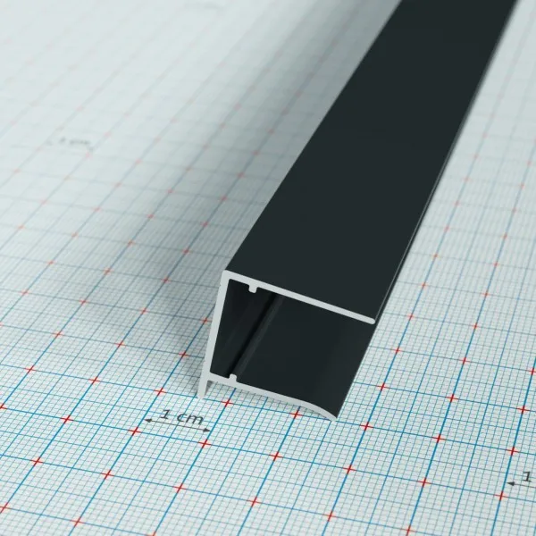 PolyfiX T16 végzáró profil antracit (RAL7016)