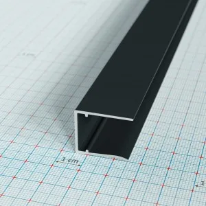 PolyfiX U16 végzáró profil antracit (RAL7016) / 6320
